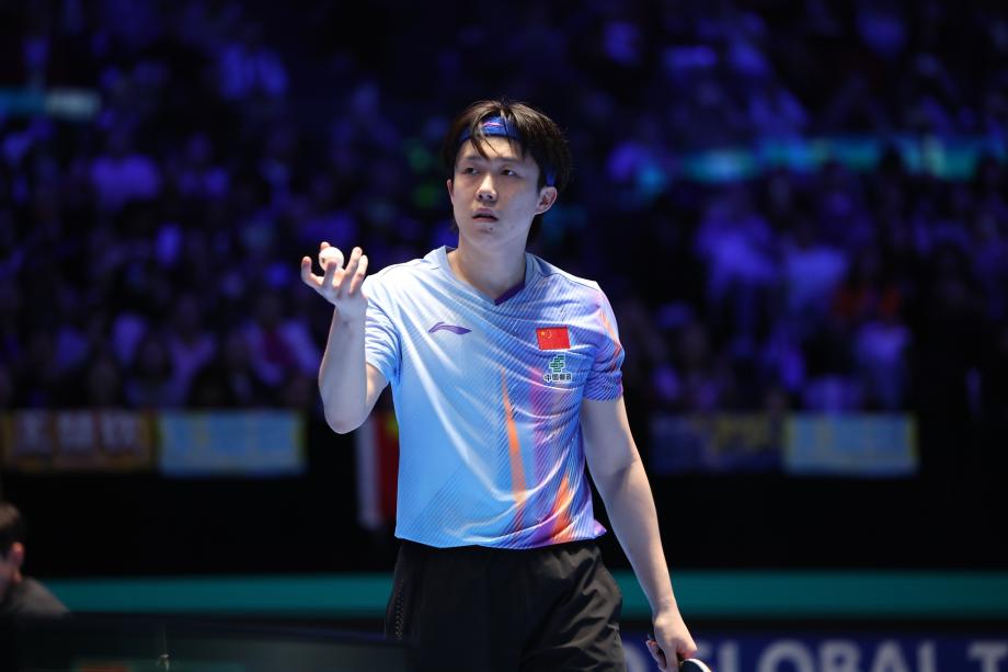 [图]乒乓球亚洲杯：王楚钦三战全胜小组第一晋级